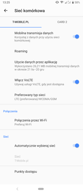 Obsługa dwóch kart SIM | Połączenia głosowe