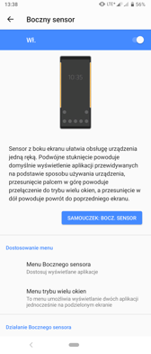 Wybrane funkcje interfejsu