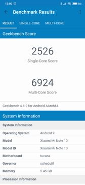Wyniki benchmarków