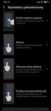 Główny interfejs telefonu