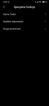Główny interfejs telefonu