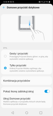 Elementy personalizacji i ustawienia nawigacji