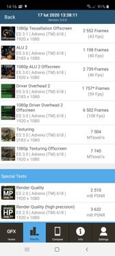 Wyniki benchmarków