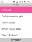 Odtwarzacz muzyki i Radio FM