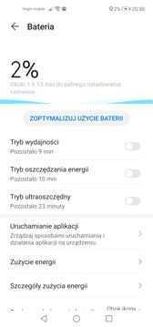 Benchmarki baterii
