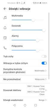 Odtwarzacz muzyki | Ustawienia dźwięku | Huawei Histen