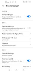 Obsługa dwóch kart SIM | Połączenia głosowe