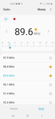 Ustawienia dźwięku | Radio FM
