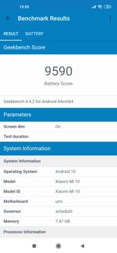 Benchmarki baterii przy 90 Hz i 60 Hz