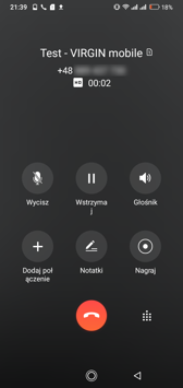 Obsługa dwóch kart SIM | Połączenia głosowe