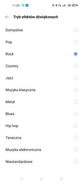 Ustawienia dźwięku | Radio FM | Odtwarzacz muzyki