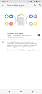 Aplikacja do zarządzania baterią