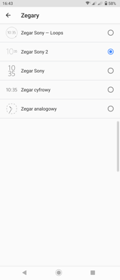 Wybrane funkcje interfejsu