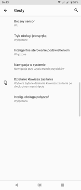 Wybrane funkcje interfejsu