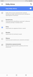 Ustawienia dźwięku | Odtwarzacz muzyki