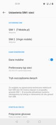 Ustawienia dwóch kart SIM | Połączenia głosowe