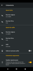 Aplikacja aparatu