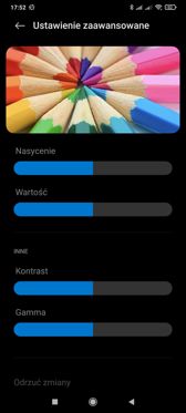 Ustawienia wyświetlacza | Funkcje MIUI związane z interfejsem
