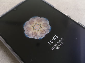 Always on Display | Skaner linii papilarnych