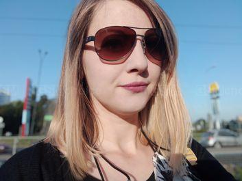 Przykładowe selfiki (z i bez efektu bokeh)
