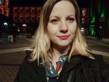 Przykładowe selfiki (z i bez efektu bokeh)