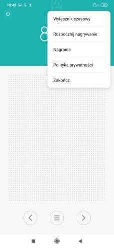 Odtwarzacz muzyki | Radio FM | Ustawienia dźwięku