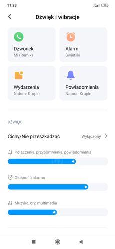 Odtwarzacz muzyki | Radio FM | Ustawienia dźwięku