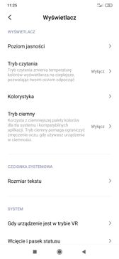 Ustawienia związane z wyglądem, obsługą i personalizacją interfejsu