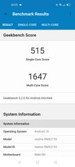 Wyniki benchmarków wydajności