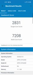 Wyniki benchmarków