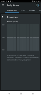 Odtwarzanie muzyki | Ustawienia dźwięku | Dolby Atmos