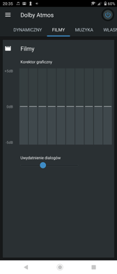 Odtwarzanie muzyki | Ustawienia dźwięku | Dolby Atmos