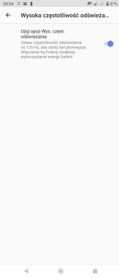 Ustawienia ekranu | Wybrane funkcje i gesty