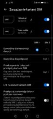 Ustawienia kart SIM | Połączenia głosowe