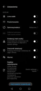 Aplikacja aparatu