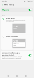 Elementy personalizacji i wybrane funkcje nakładki