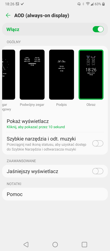 Elementy personalizacji i wybrane funkcje nakładki