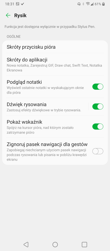 Elementy personalizacji i wybrane funkcje nakładki