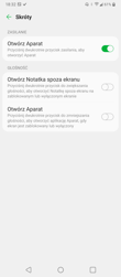 Elementy personalizacji i wybrane funkcje nakładki