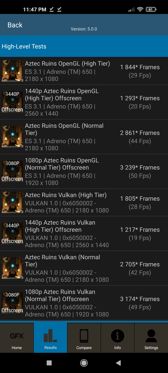 Wyniki benchmarków
