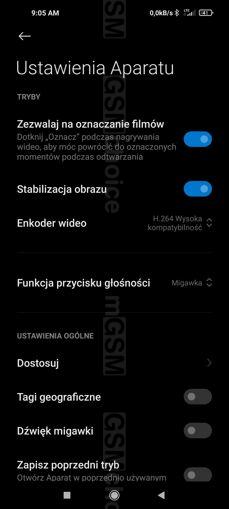 Aplikacja aparatu