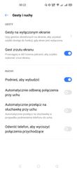 Inne funkcje interfejsu Realme UI