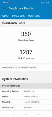 Wyniki benchmarków