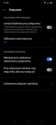 Obsługa dwóch kart SIM | Połączenia głosowe