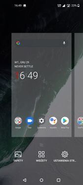 Wybrane elementy personalizacji i funkcje OxygenOS
