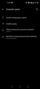 Wybrane elementy personalizacji i funkcje OxygenOS