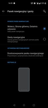 Wybrane elementy personalizacji i funkcje OxygenOS