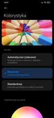 Menu ustawień