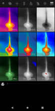 MyFLIR - filtry, tryby pracy i pomiary