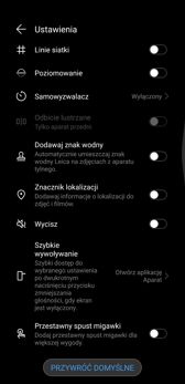 Aplikacja aparatu